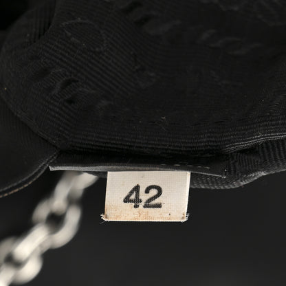 Prada Nylon Re-Edition 2005 Shoulder Bag Black 8 of 13