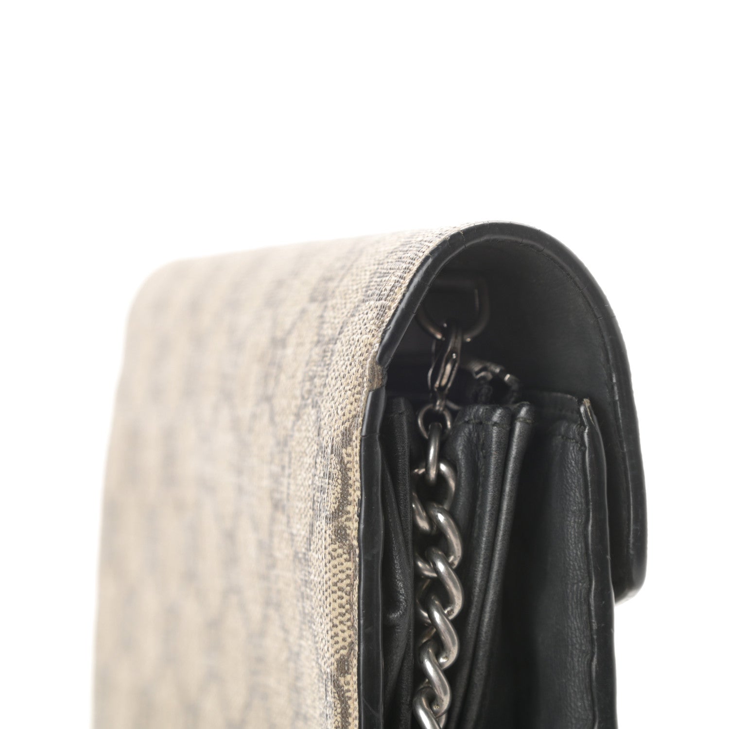 Gucci GG Supreme Monogram Mini Dionysus Chain Wallet Beige Black 15 of 17