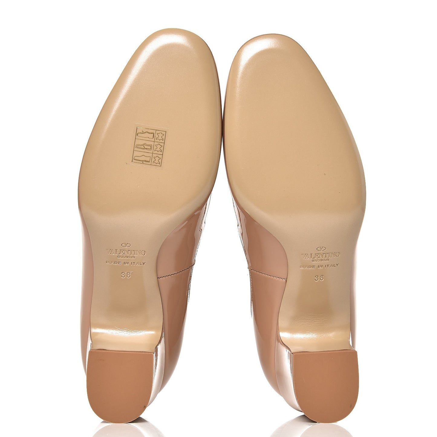 Patent Tan-Go Mary Jane 60mm Pumps 38 Rose Cannelle
