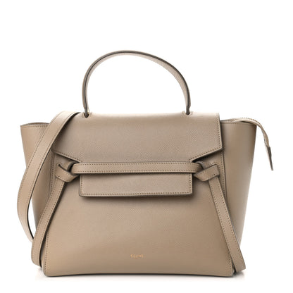 Celine Grained Calfskin Micro Belt Bag Light Taupe 1 of 9