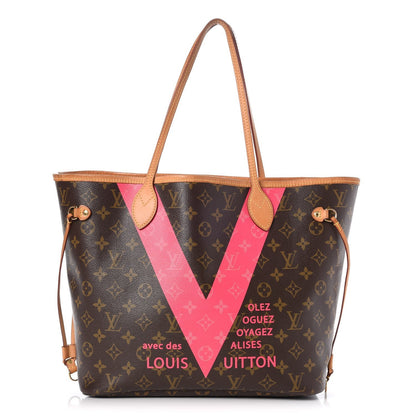 Louis Vuitton Monogram V Neverfull MM Grenade 1 of 20