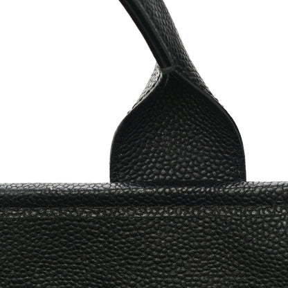 Chanel Caviar Quilted Small Deauville Bowling Bag Black 14 of 16