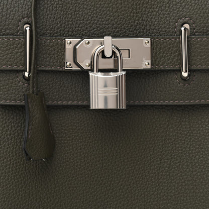 Hermes Togo Hac a Dos PM Backpack Vert De Gris 8 of 11
