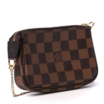 Louis Vuitton Damier Ebene Mini Pochette Accessories 2 of 4