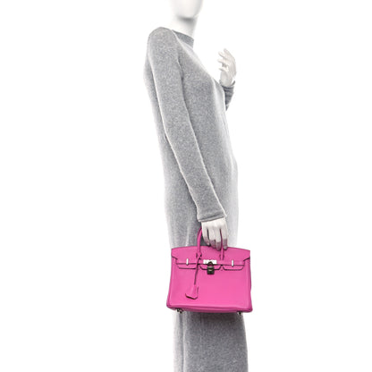 Hermes Taurillon Novillo Birkin 25 Magnolia Capucine 2 of 11