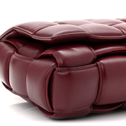 Bottega Veneta Nappa Maxi Intrecciato Small Padded Cassette Crossbody Bag Barolo 9 of 10