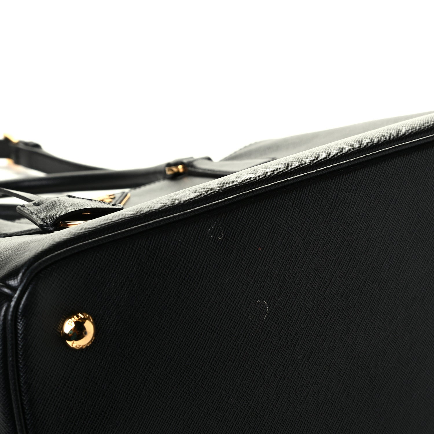 Prada Saffiano Lux Medium Tote Black 5 of 7