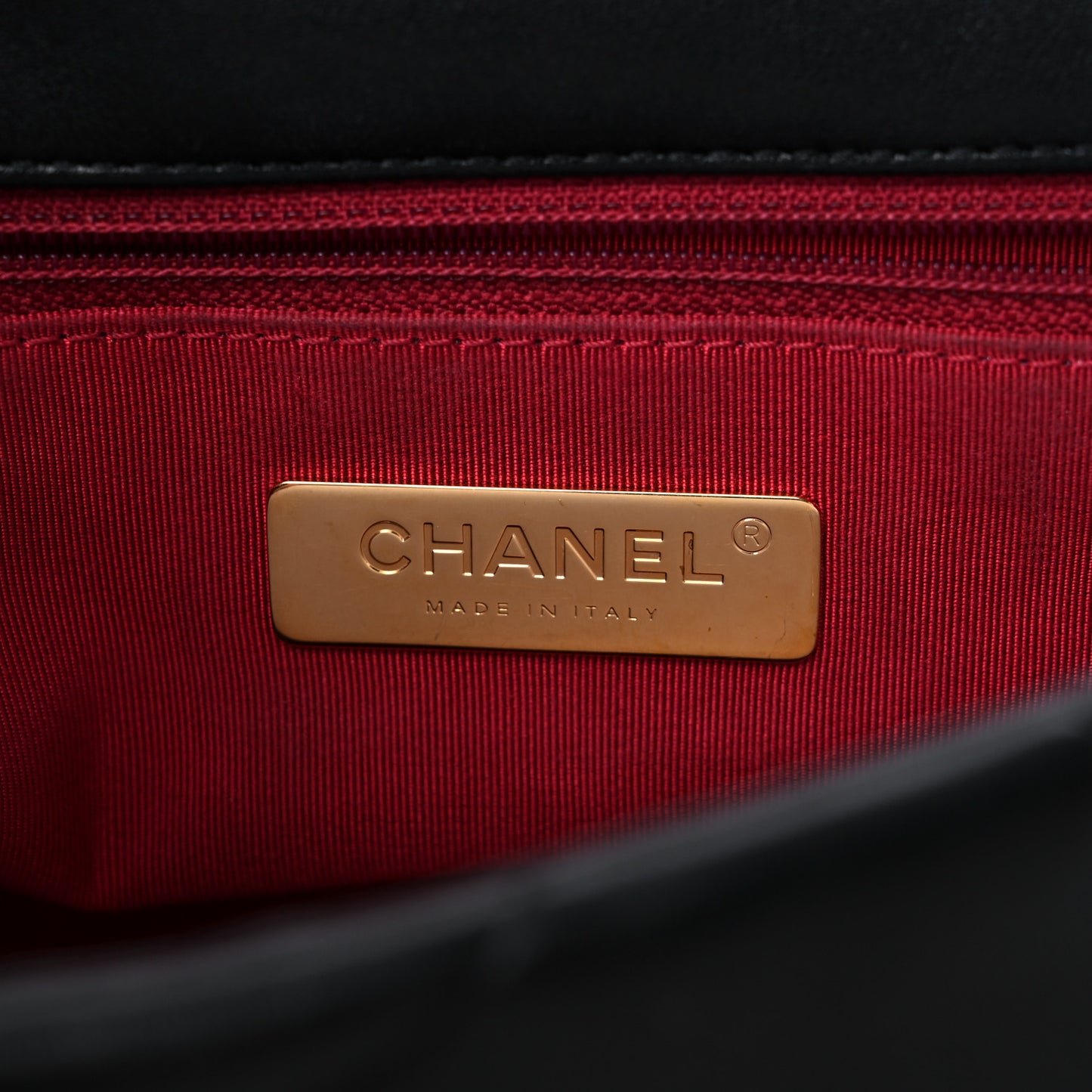 Lambskin Quilted Medium Chanel 19 Flap Black
