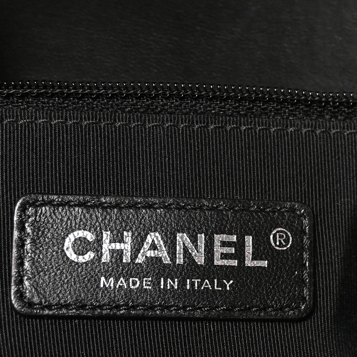 Lambskin Quilted New Medium Boy Flap Black