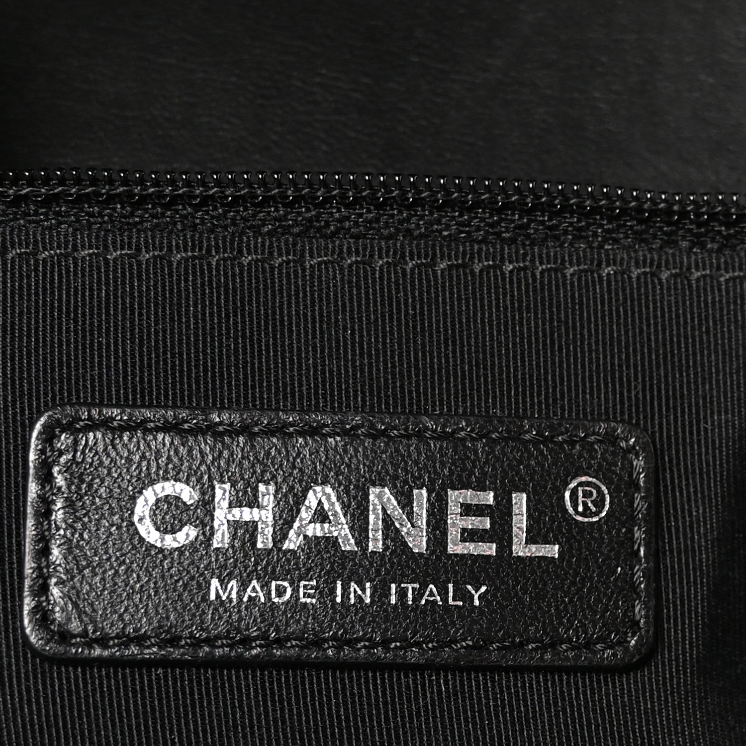 Chanel Lambskin Quilted New Medium Boy Flap Black 6 of 10