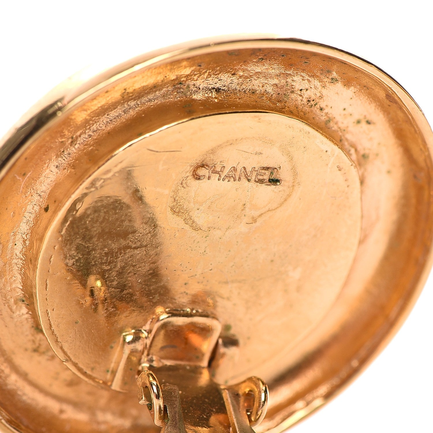 Chanel Pearl Rue Cambon Clip On Earrings Gold 4 of 4