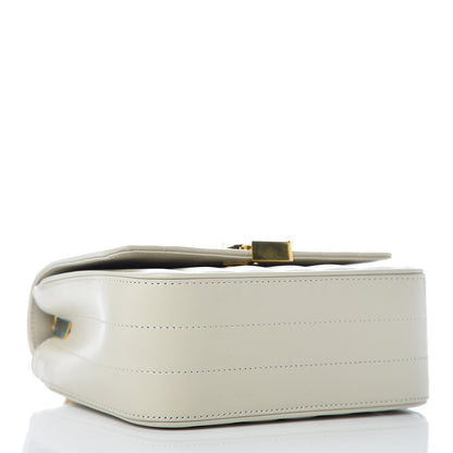 Saint Laurent SAINT LAUREN Lambskin Matelasse Small Vicky Chain Bag White 4 of 11