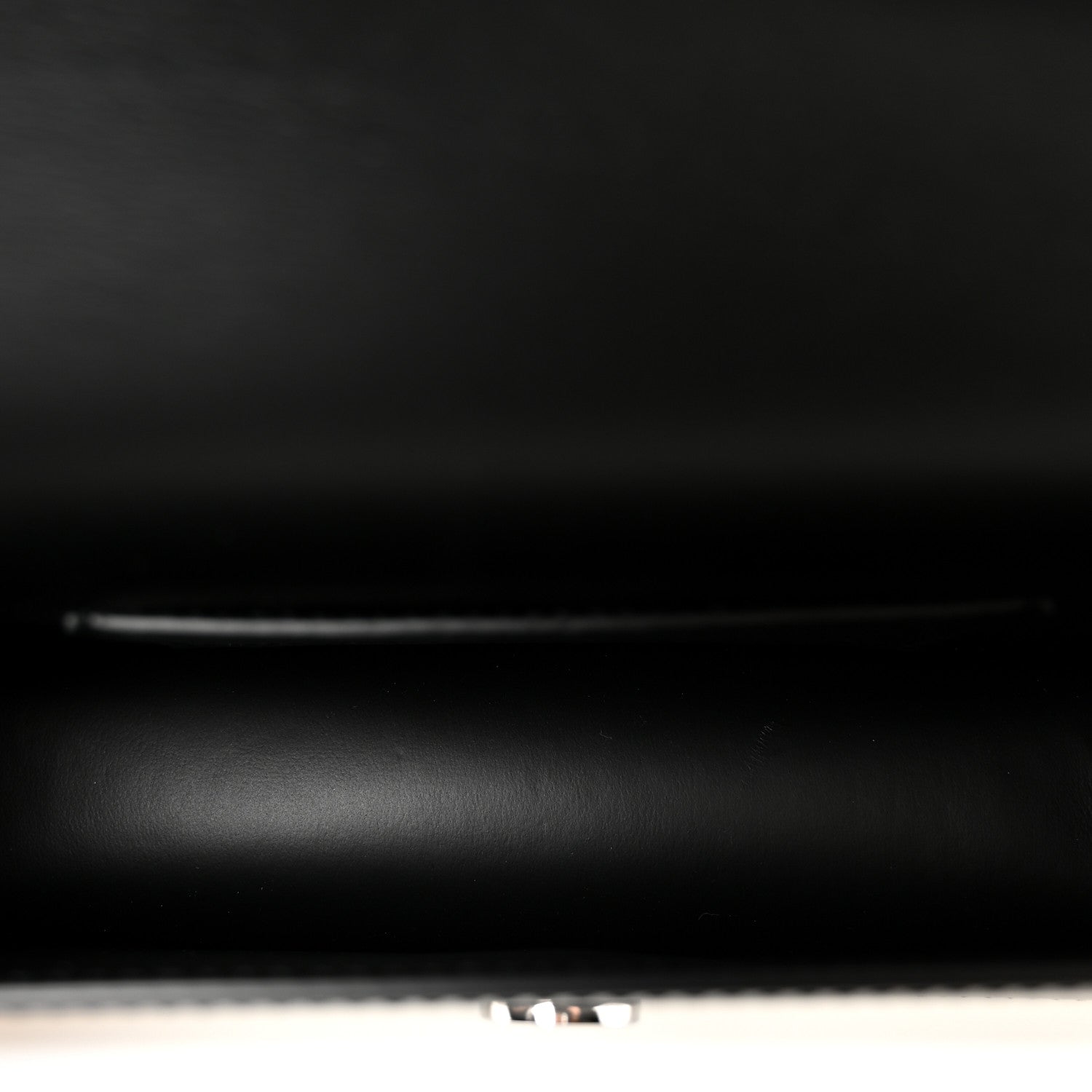 Salvatore Ferragamo Calfskin Crystal Double Gancini Mini Bag Black 5 of 9