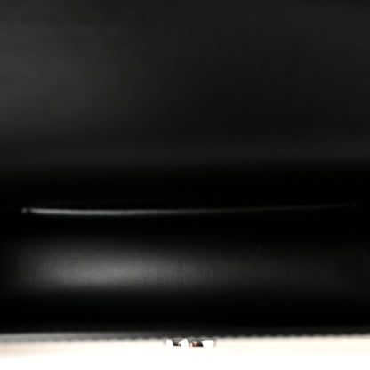 Salvatore Ferragamo Calfskin Crystal Double Gancini Mini Bag Black 5 of 9