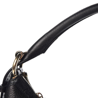 Gucci Pebbled Calfskin Guccissima Trim Medium Signoria Hobo Black 11 of 11