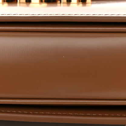Celine Shiny Calfskin Medium Triomphe Bronze 12 of 14