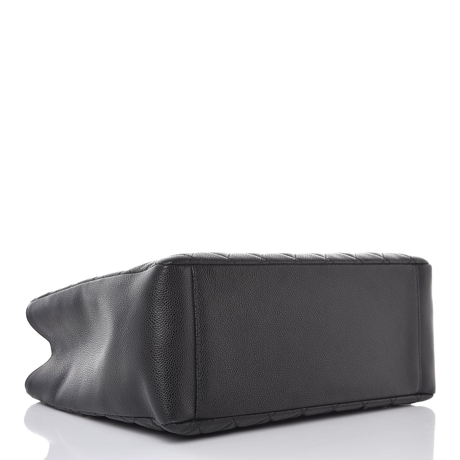 Chanel Caviar Quilted Grand Shopping Tote GST Black 4 of 13