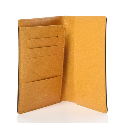Louis Vuitton Monogram My LV Heritage Passport Cover Yellow Violet 6 of 9