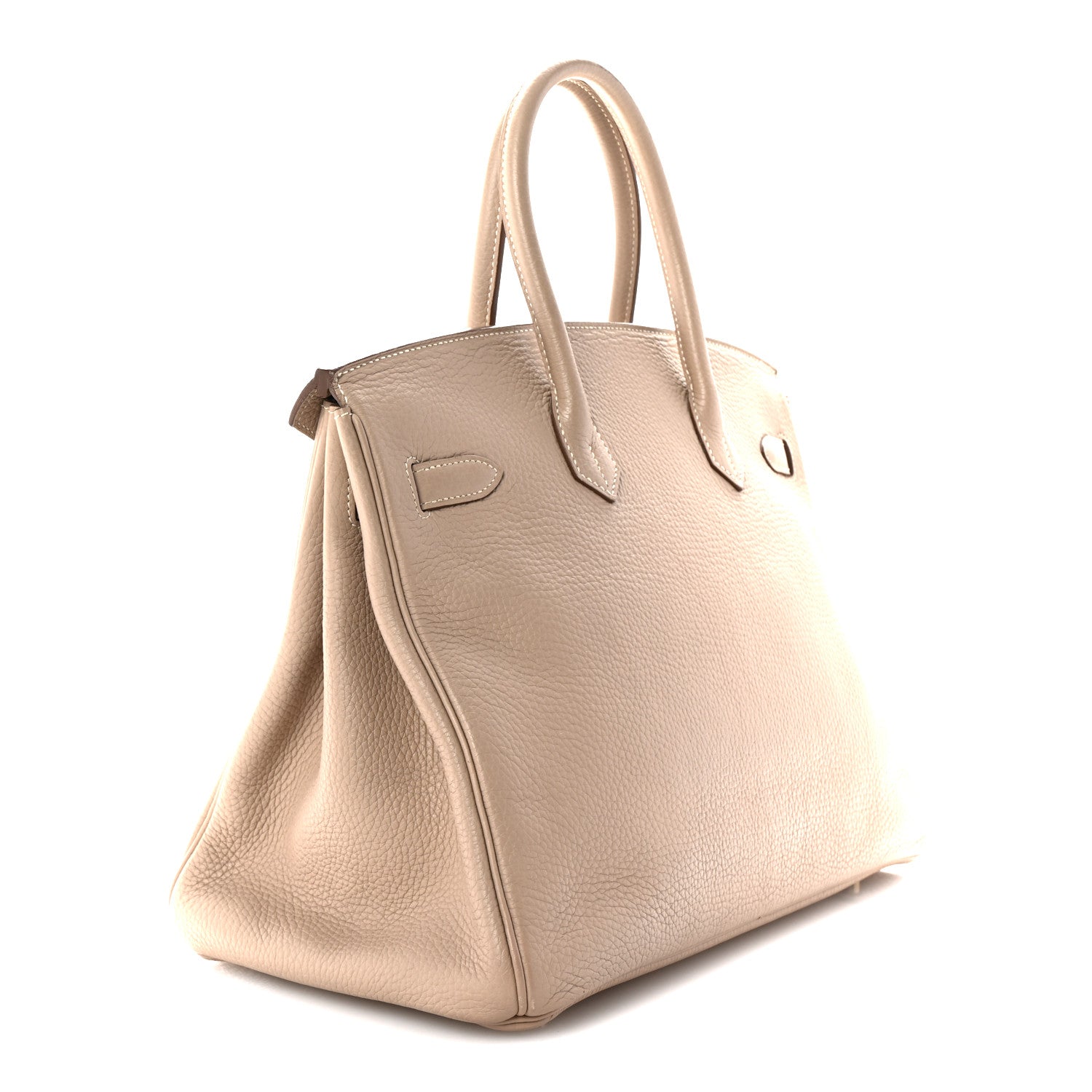 Hermes Taurillon Clemence Birkin 35 Gris Tourterelle 3 of 9