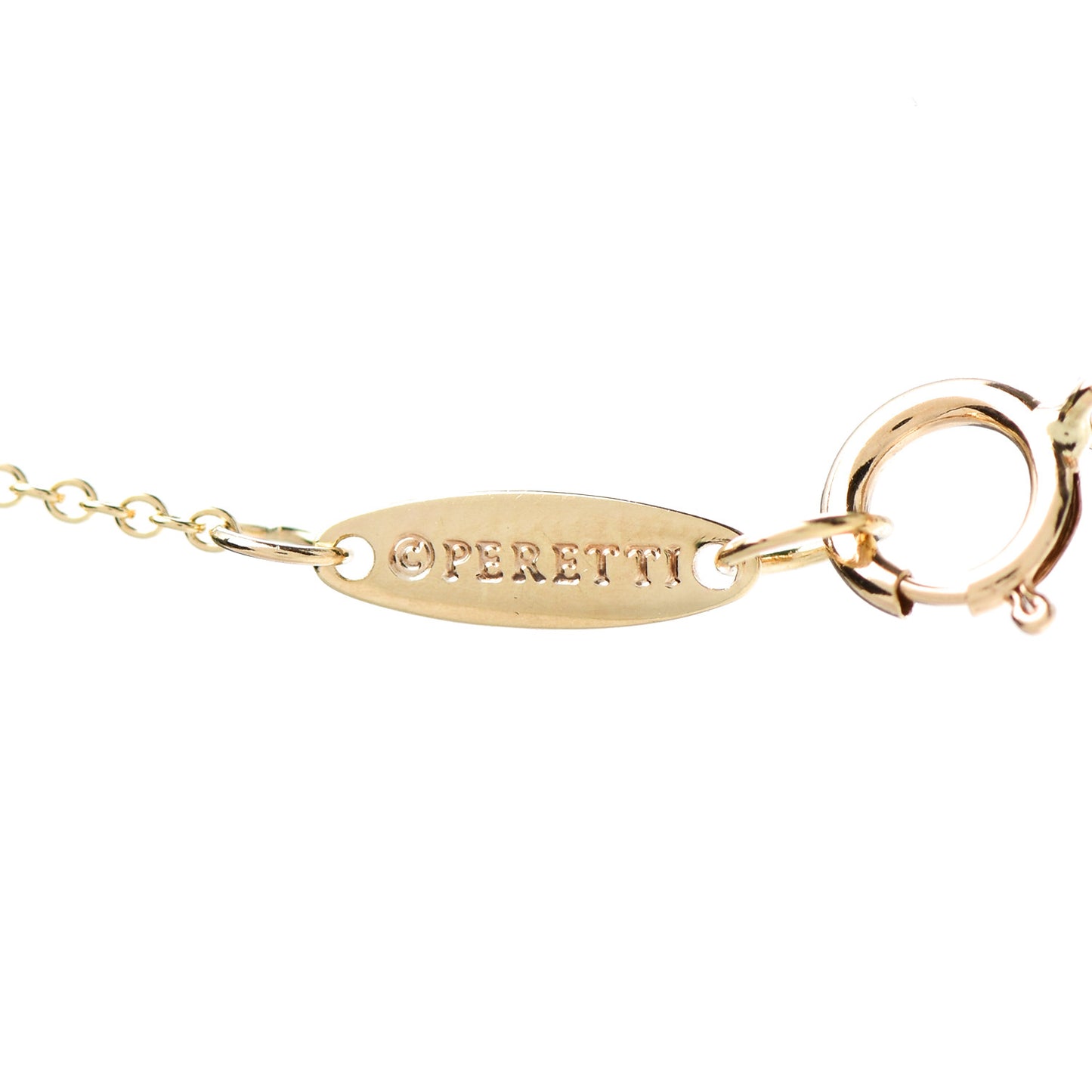 18K Yellow Gold Chain Necklace 16"