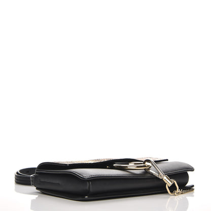 Chloe Python Calfskin Small Faye Shoulder Bag Black 4 of 7