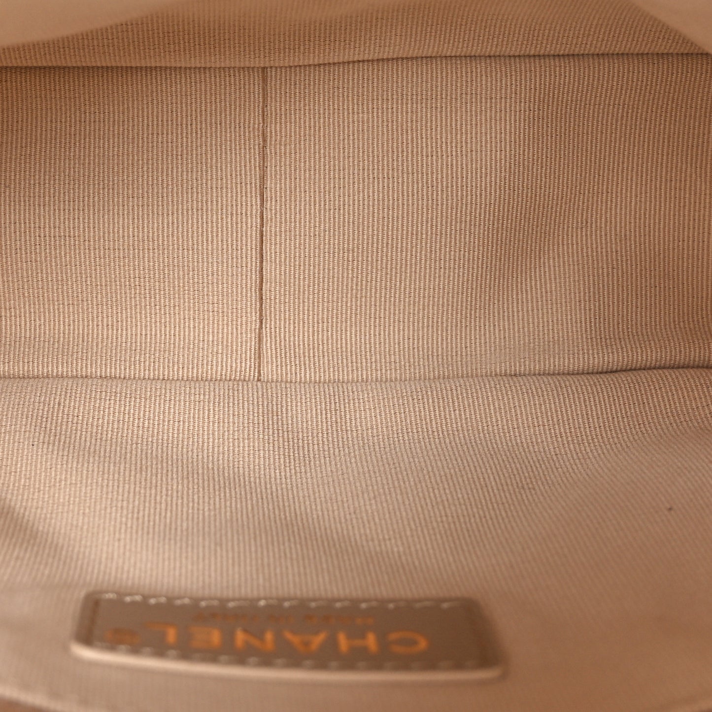 Shiny Caviar Quilted Small Chain Melody Flap White