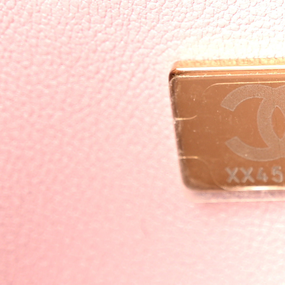 Chanel Lambskin Quilted Mini Top Handle Rectangular Flap Pink 7 of 10