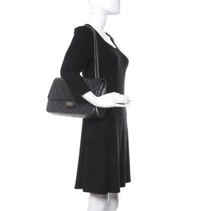 Chanel Aged Calfskin Quilted 2.55 Reissue 227 Flap Dark Grey 2 of 10