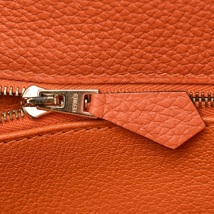 Hermes Togo Kelly Retourne 35 Orange 8 of 34
