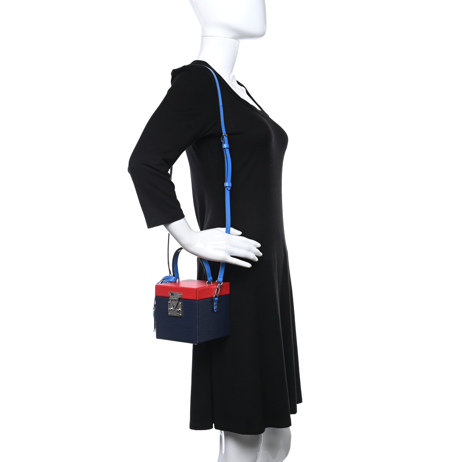 Louis Vuitton Epi Bleecker Box Indigo Coquelicot 2 of 11