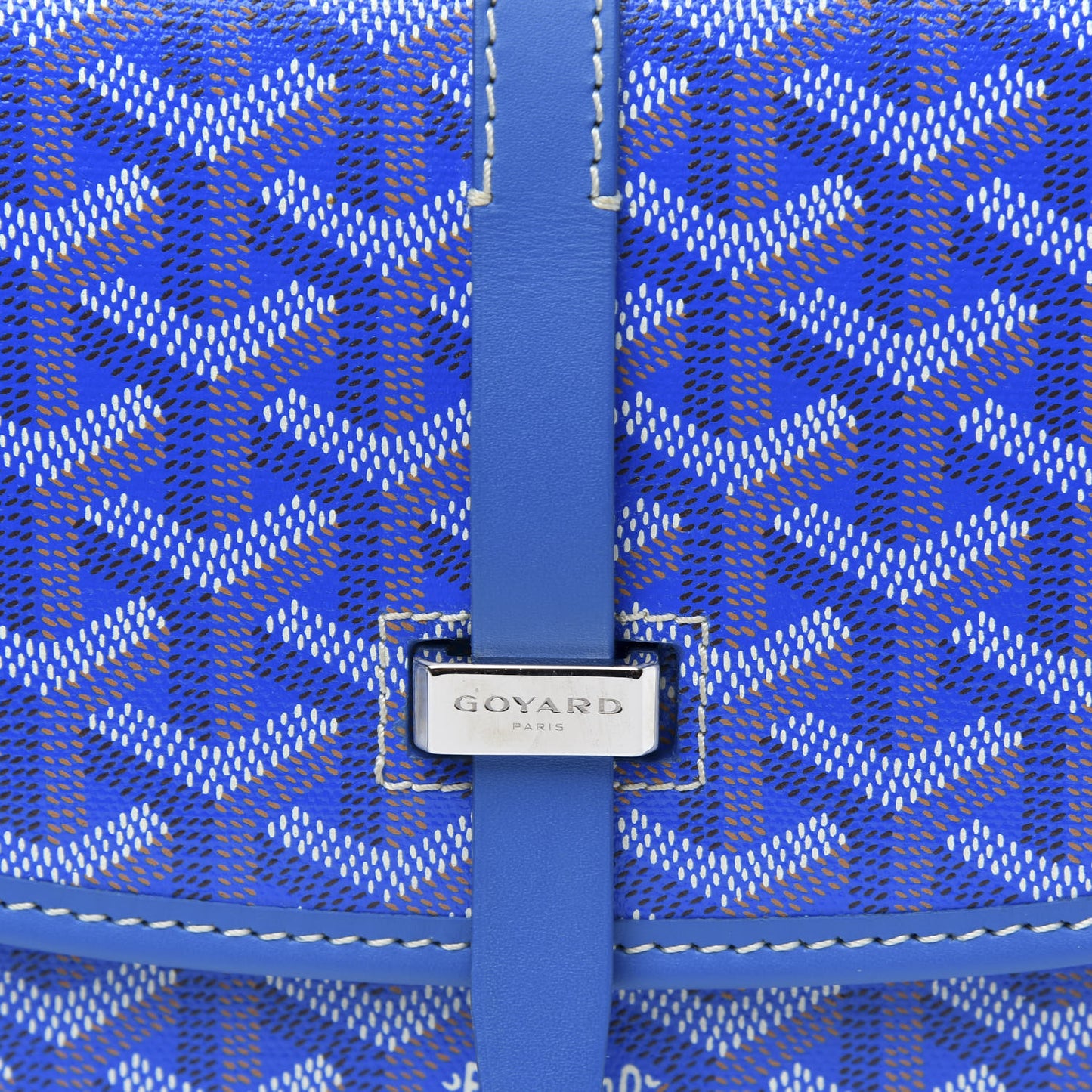 Goyardine Belvedere II PM Messenger Bag Sky Blue