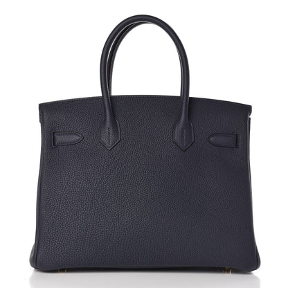 Hermes Togo Birkin 30 Bleu Nuit 4 of 34