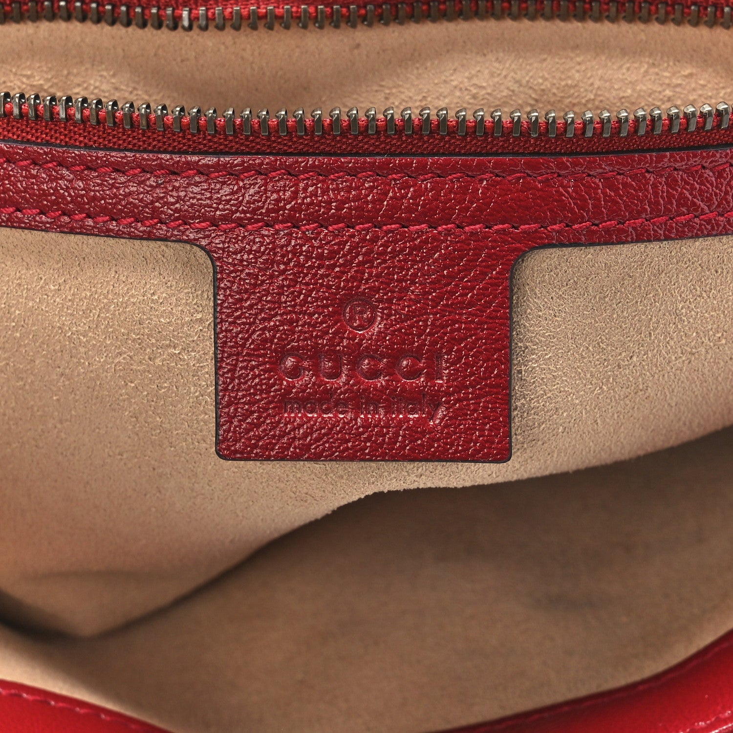 Gucci Vintage Effect Calfskin Matelasse Diagonal Small Torchon GG Marmont Shoulder Bag Black Romantic Cherry 6 of 12