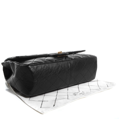 Chanel Aged Calfskin Quilted 2.55 Reissue 227 Flap Black 4 of 8