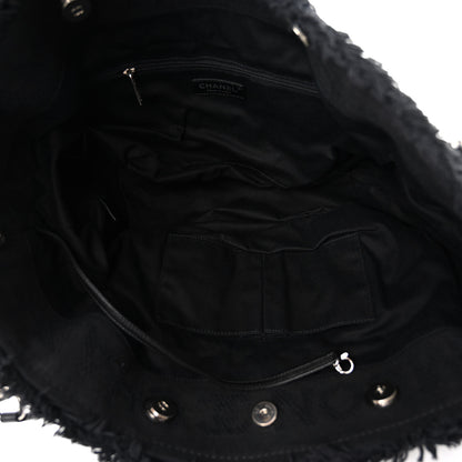 Chanel Canvas Small Double Face Tote Black 5 of 10