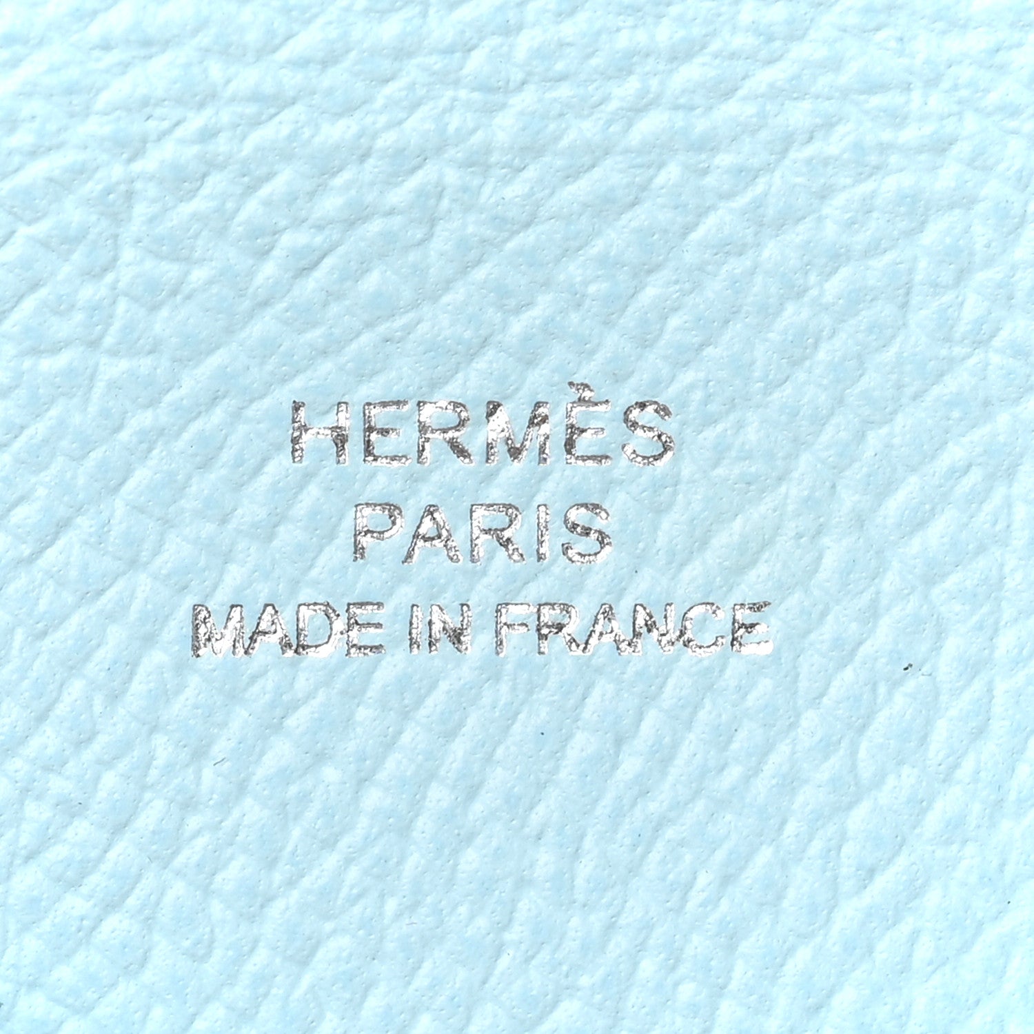 Hermes Epsom Calvi Card Case Bleu Zephyr 6 of 6