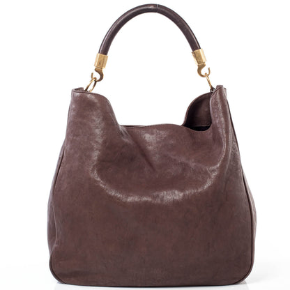 Saint Laurent Leather Large Roady Brown 1 of 8