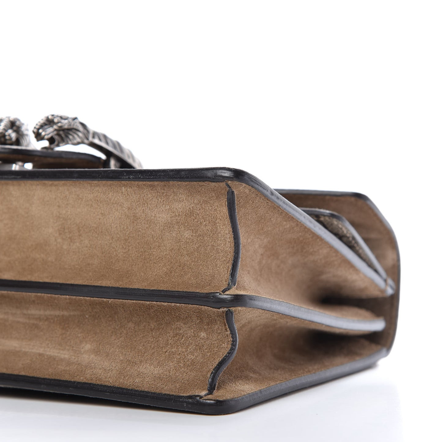 GG Supreme Monogram Small Dionysus Shoulder Bag Taupe