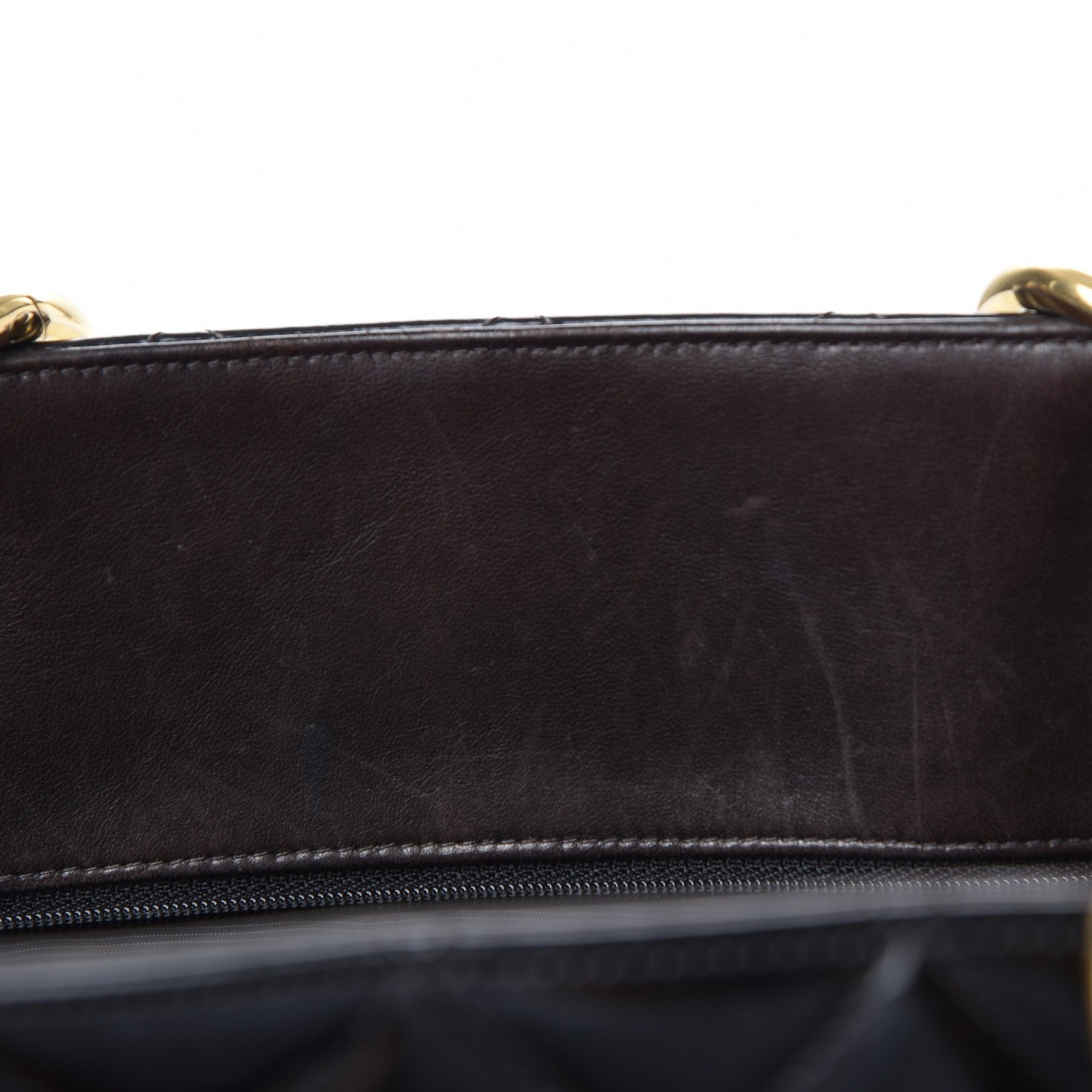 Chanel Patent Grand Shopping Tote GST Black 9 of 10