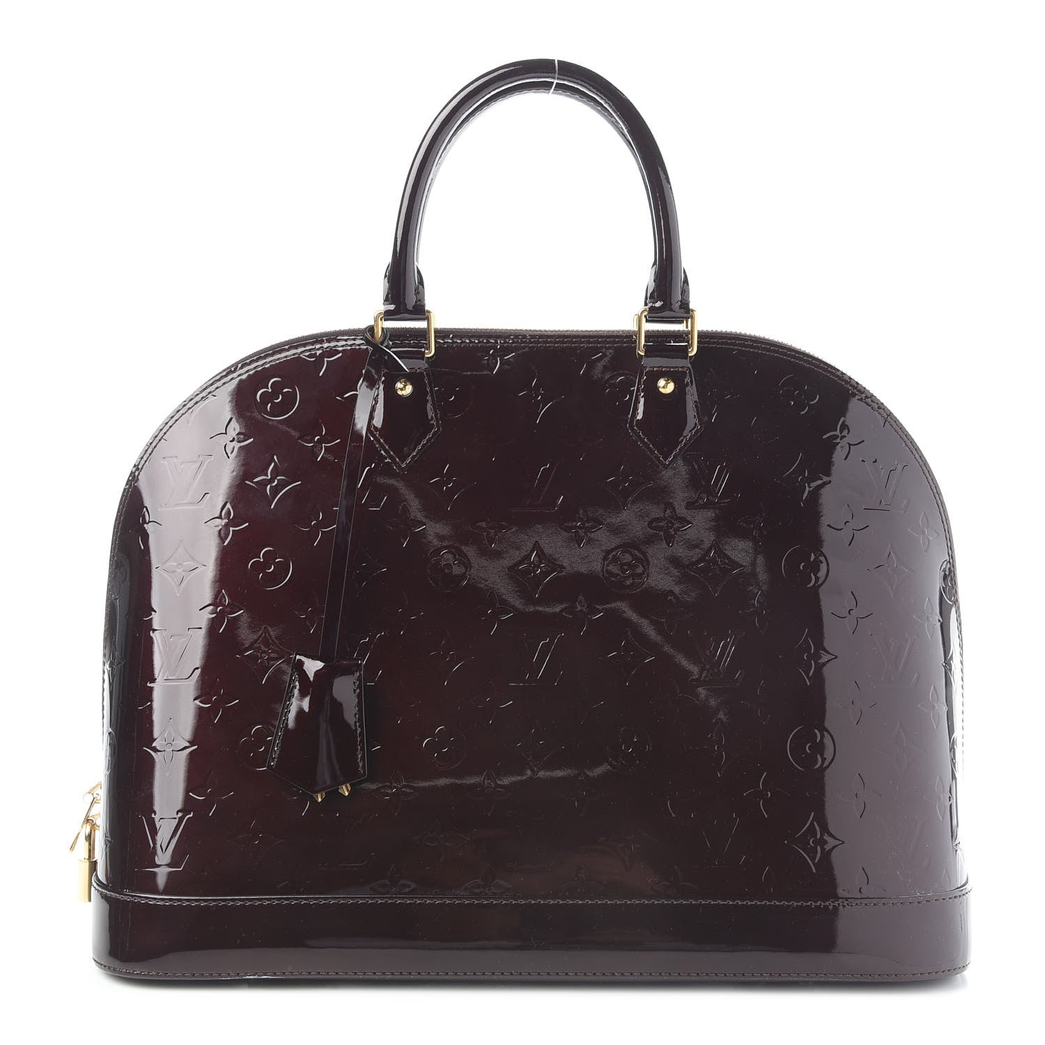 Louis Vuitton Vernis Alma GM Amarante 1 of 9