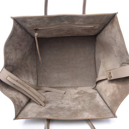 Celine Supple Calfskin Medium Phantom Luggage Beige 5 of 13