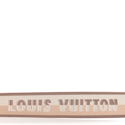 Louis Vuitton Jacquard Speedy Bandouliere 20 Shoulder Strap Beige Brown 3 of 4