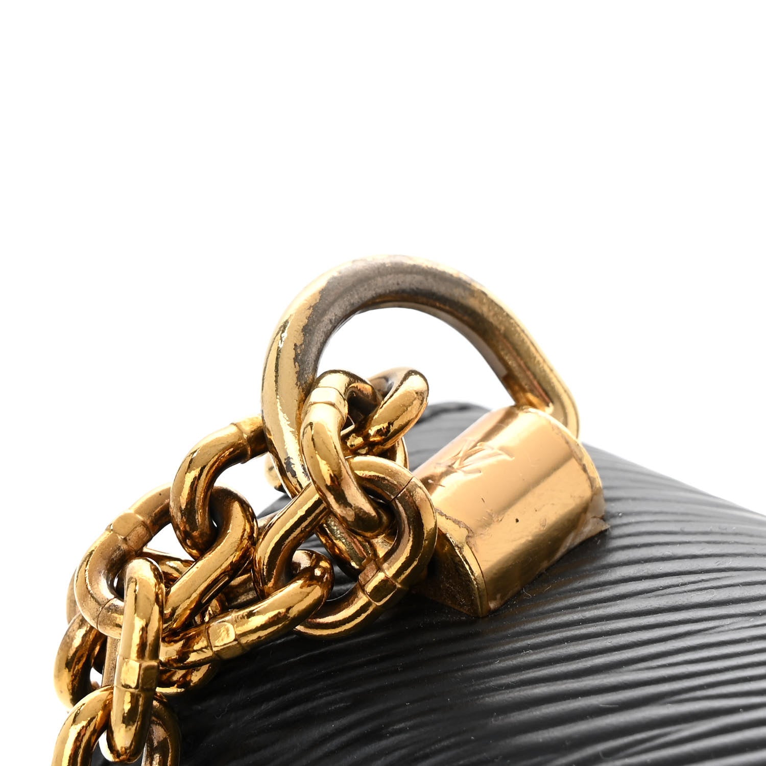 Louis Vuitton Epi Studded Sol Twist Shoulder Bag MM Black 11 of 11