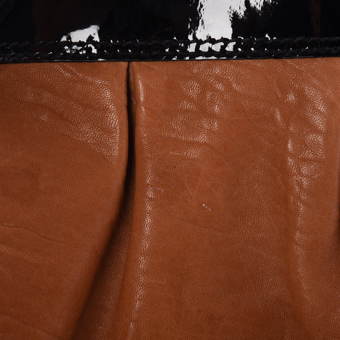 Nappa Patent Large B Bag Osso Black