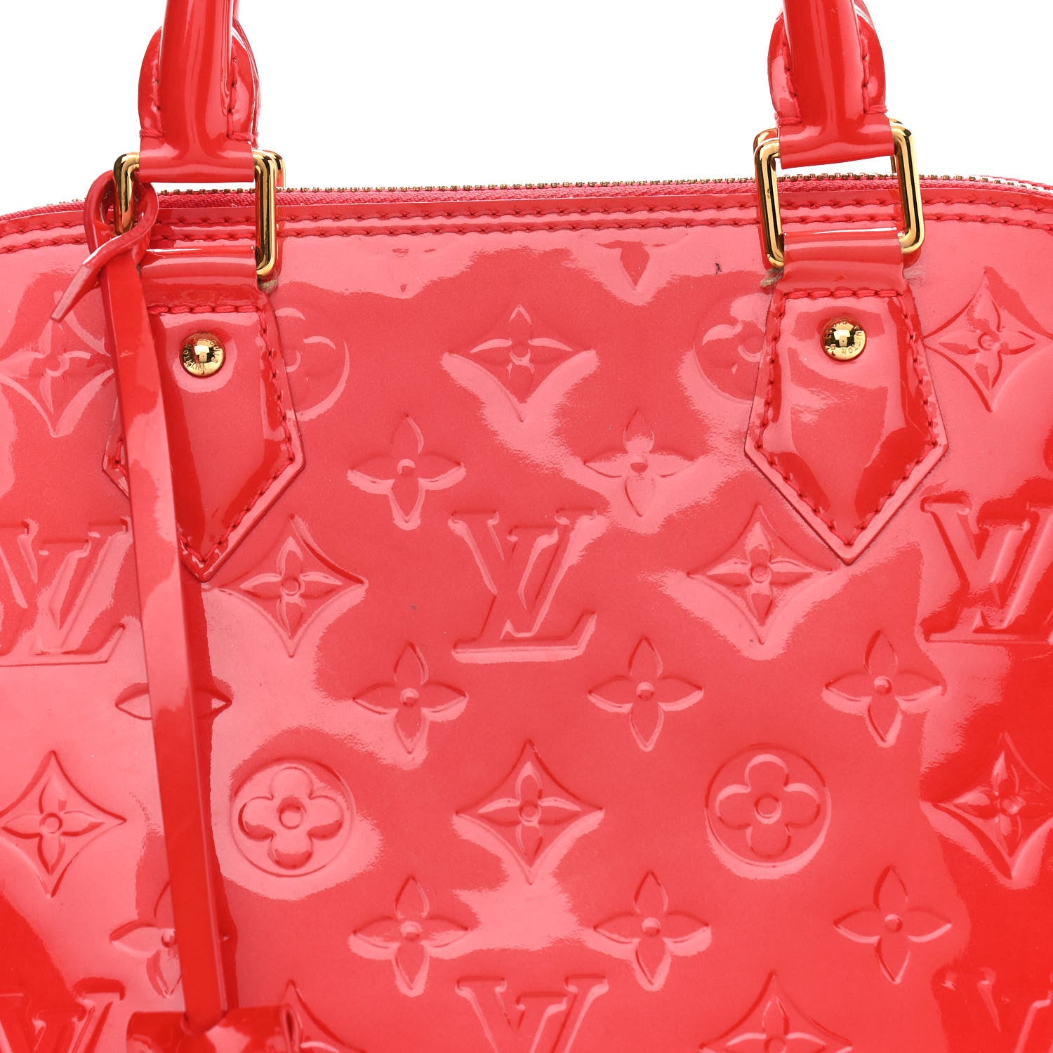 Louis Vuitton Vernis Alma PM Rouge Grenadine 7 of 15