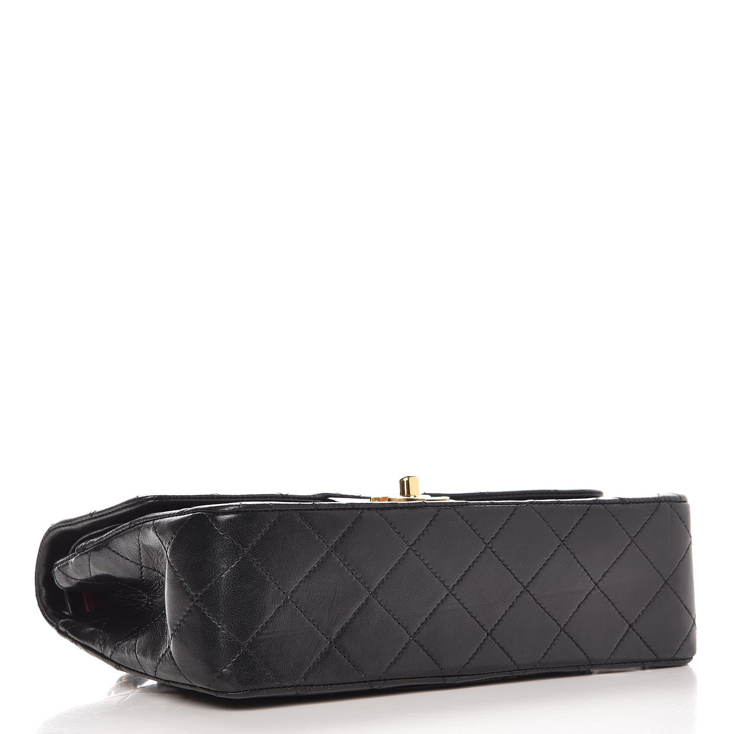 Chanel Lambskin Quilted Small Double Flap Black 5 of 12