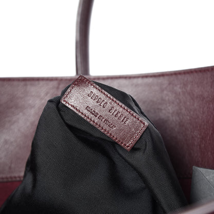 Saint Laurent Calfskin Large Sac De Jour Carryall Bordeaux 9 of 26