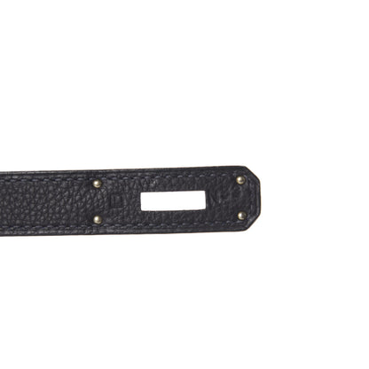 Hermes Togo Kelly Retourne 35 Bleu Nuit 10 of 11