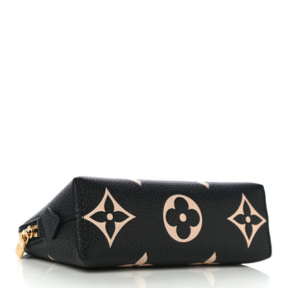 Louis Vuitton Empreinte Monogram Giant Cosmetic Pouch Black Beige 4 of 9