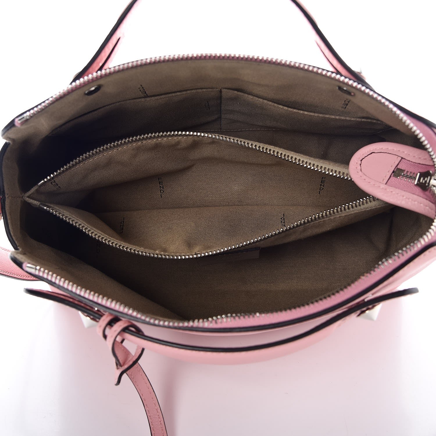 Fendi Vitello Dolce Medium By The Way Boston Bag Pink 5 of 9
